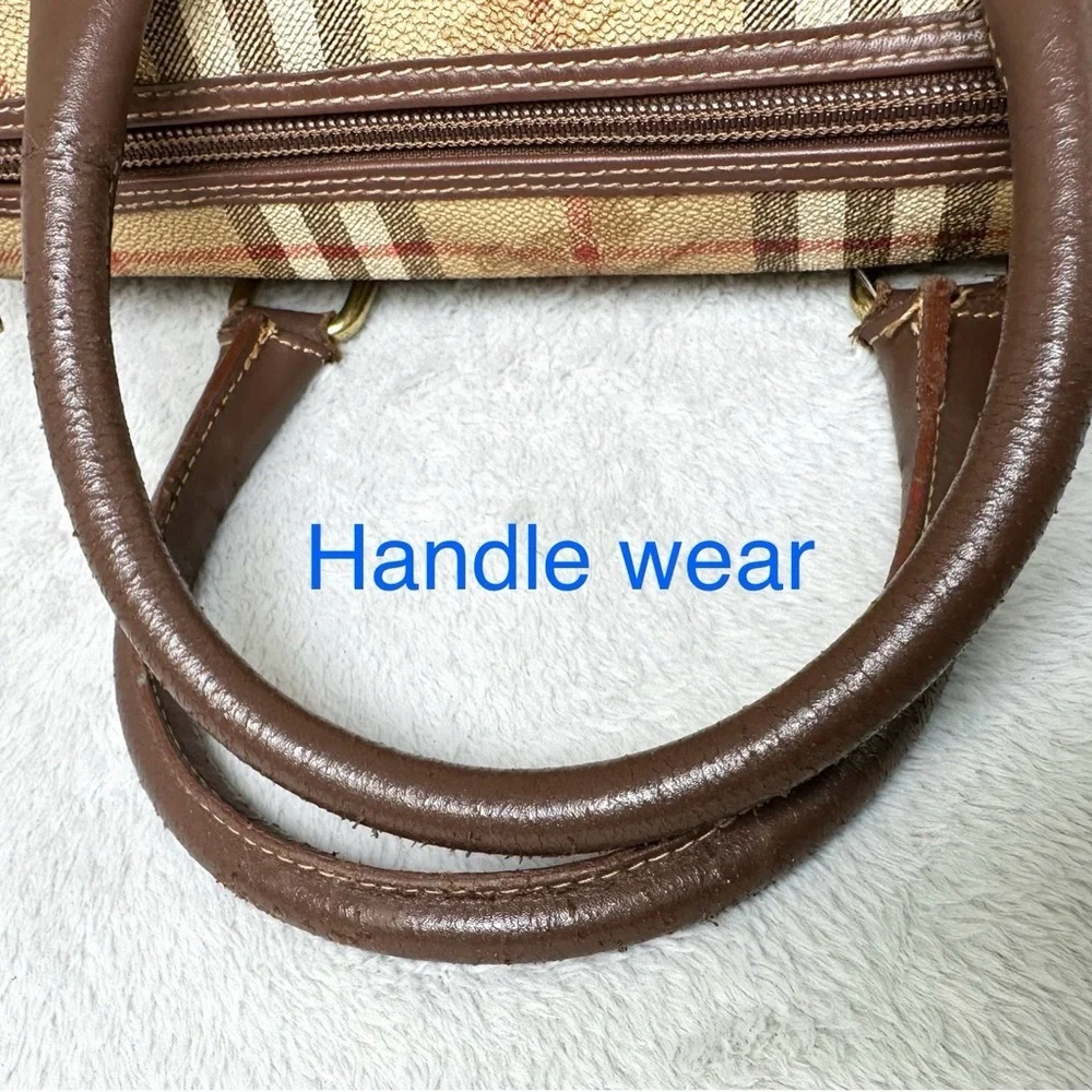 ❤️Vintage Burberrys Boston Bag - Picture 10 of 15